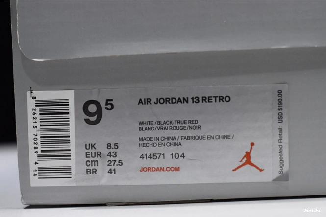 Cheap BK 414571-104 (2018) retro got 13 he jordan game 1205